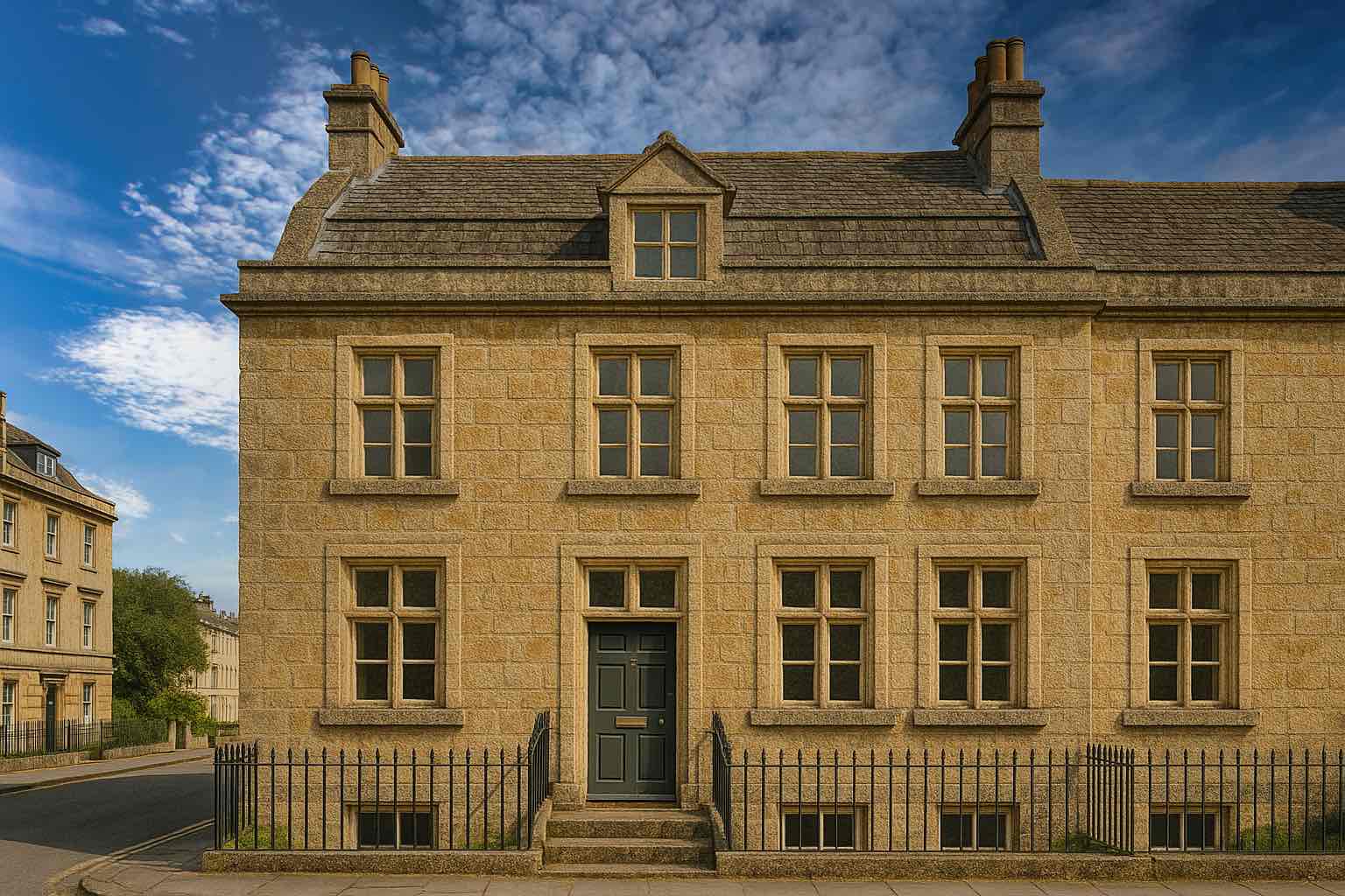 Secondary glazing for a listed property