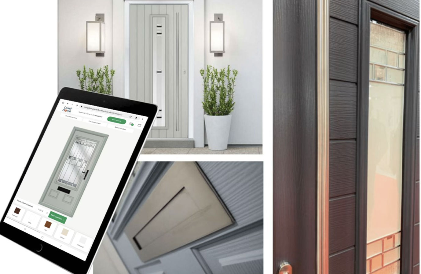 Design your comp door from home